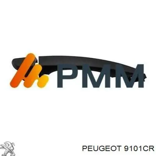 9101CR Peugeot/Citroen klamka drzwi przednich zewnętrzna prawa