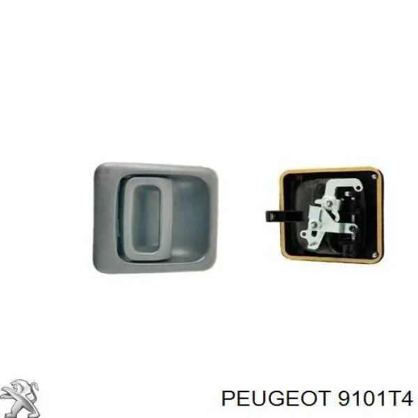 Klamka drzwi bocznych przesuwnych zewnętrzna Peugeot/Citroen 9101T4 cena, od 21,38 USD