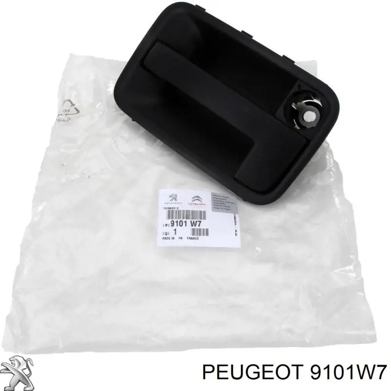 Klamka drzwi bocznych przesuwnych zewnętrzna Peugeot/Citroen 9101W7 cena, od 45,53 USD