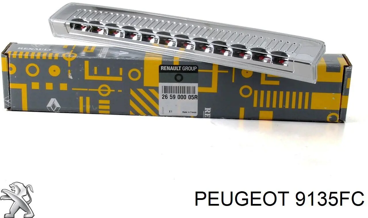 Do koszyka 9135FC Peugeot/Citroen Zamek drzwi przednich lewych