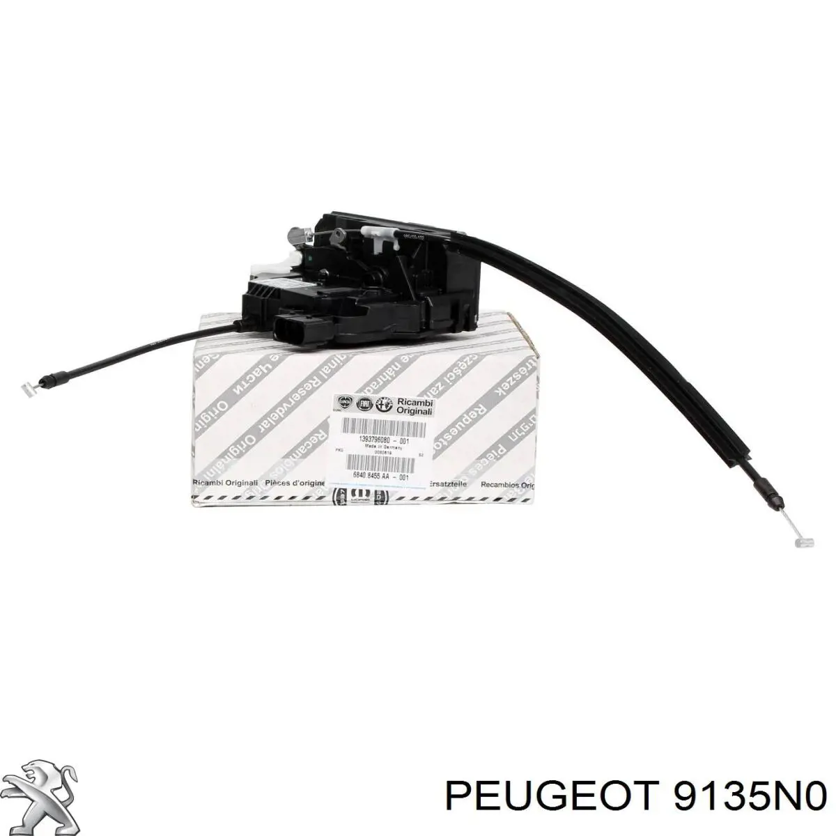 Zamek drzwi przednich lewych Citroen C3 I