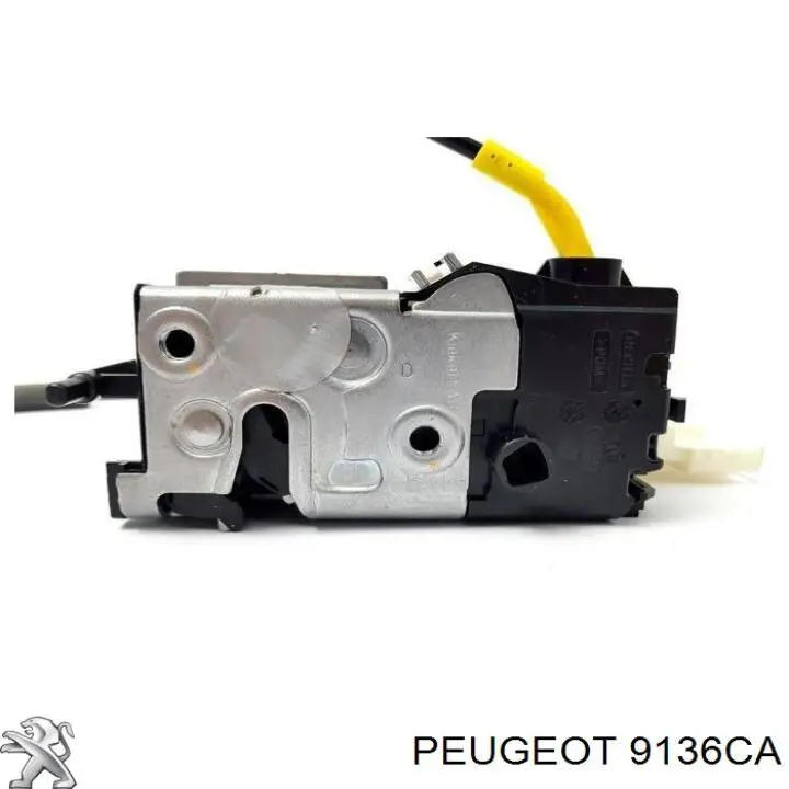 9136CA Peugeot/Citroen Zamek drzwi przednich prawych