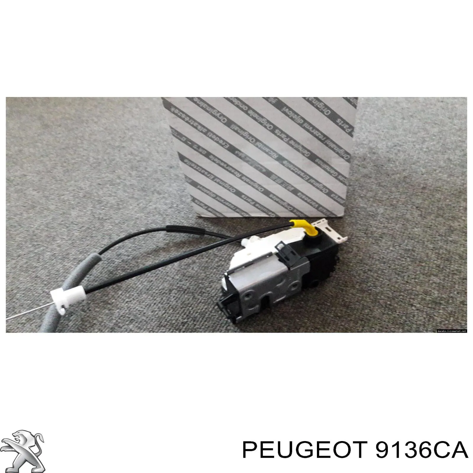 Zamek drzwi przednich prawych Peugeot/Citroen 9136CA cena, od 143,02 USD