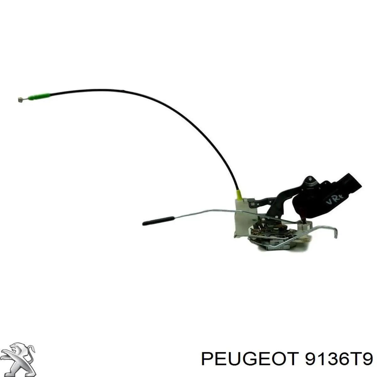 Zamek drzwi przednich prawych Peugeot 107 hatchback (2005 - 2016) cena, od 54,86 USD