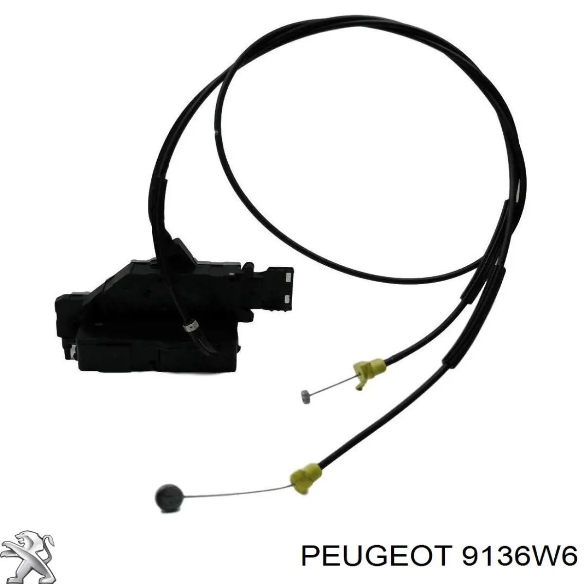 Do koszyka 9136W6 Peugeot/Citroen Zamek drzwi przednich prawych