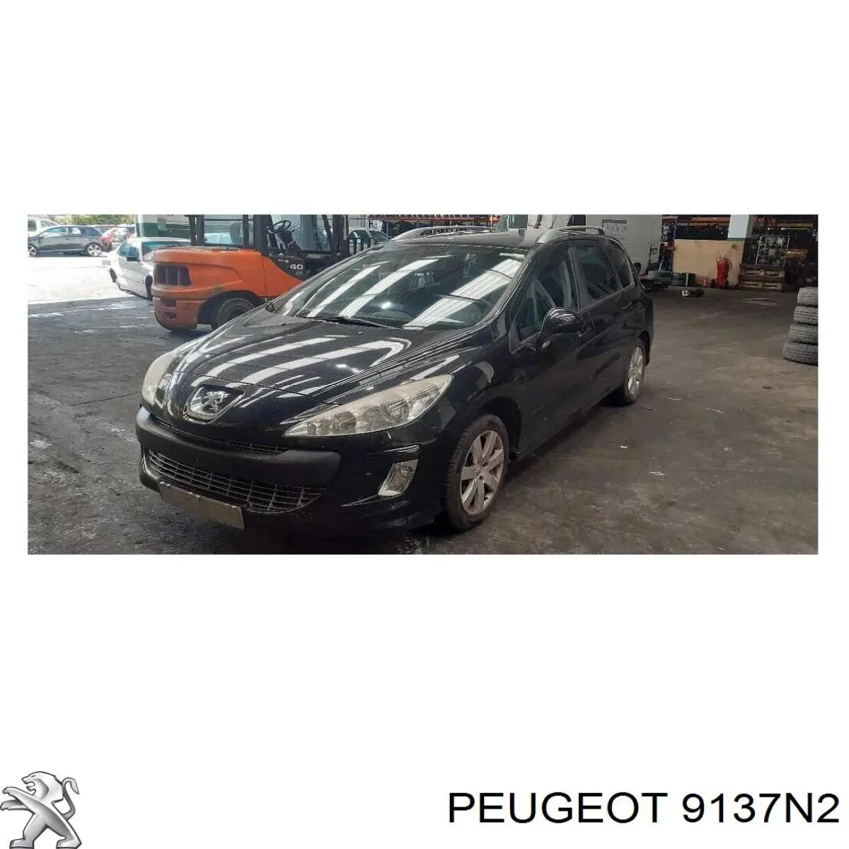 Do koszyka 9137N2 Peugeot/Citroen Zamek drzwi tylnych lewych