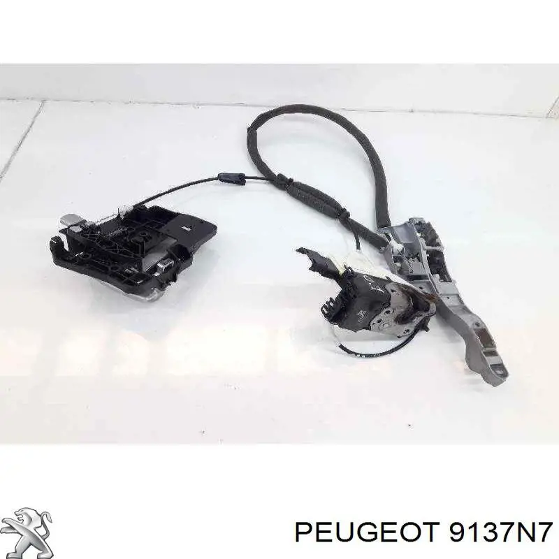 9137N7 Peugeot/Citroen Zamek drzwi bocznych przesuwnych
