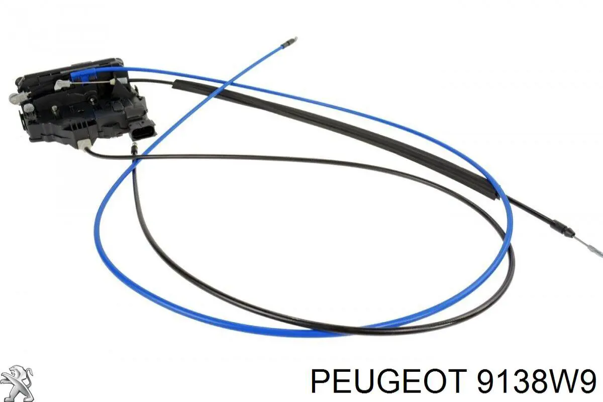 Do koszyka 9138W9 Peugeot/Citroen Zamek drzwi bocznych przesuwnych
