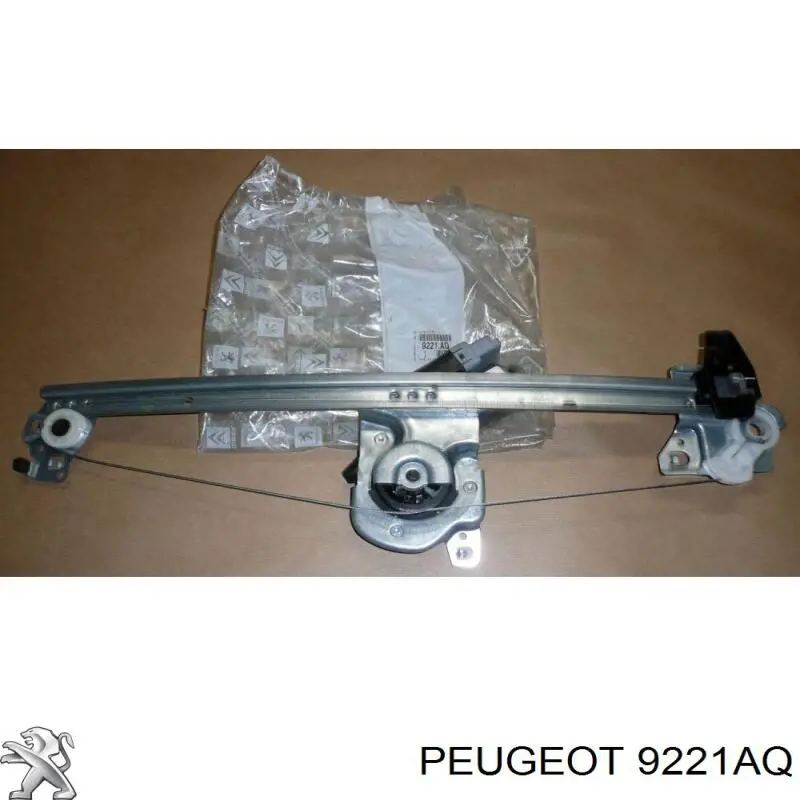 9221AQ Peugeot/Citroen Mechanizm podnoszenia szyby drzwi przednich lewych