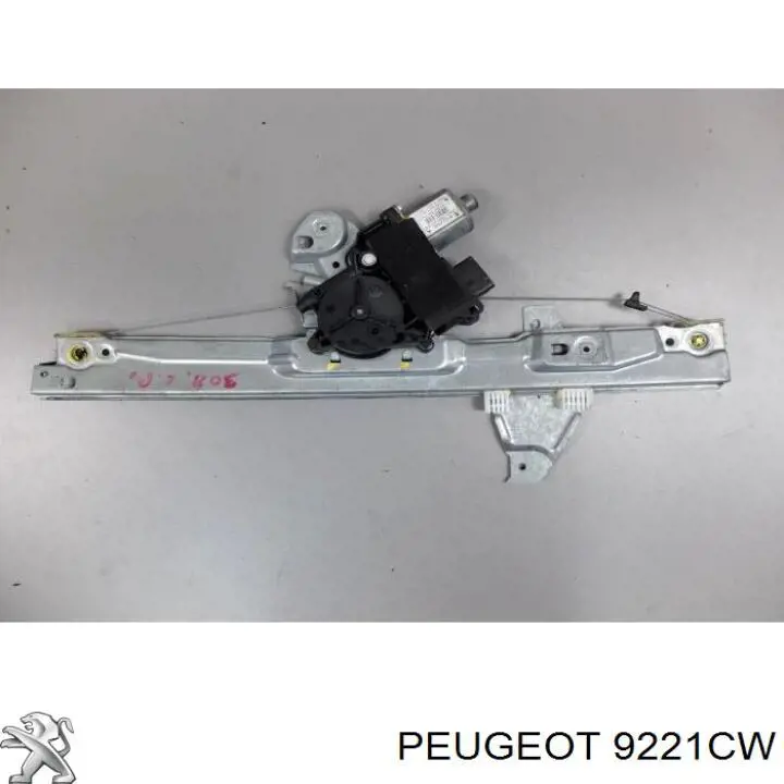 9221CW Peugeot/Citroen Mechanizm podnoszenia szyby drzwi przednich lewych