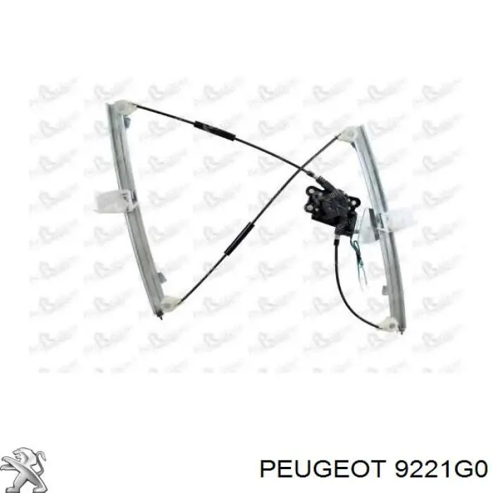 Mechanizm podnoszenia szyby drzwi przednich lewych Peugeot/Citroen 9221G0 cena, od 56,18 USD