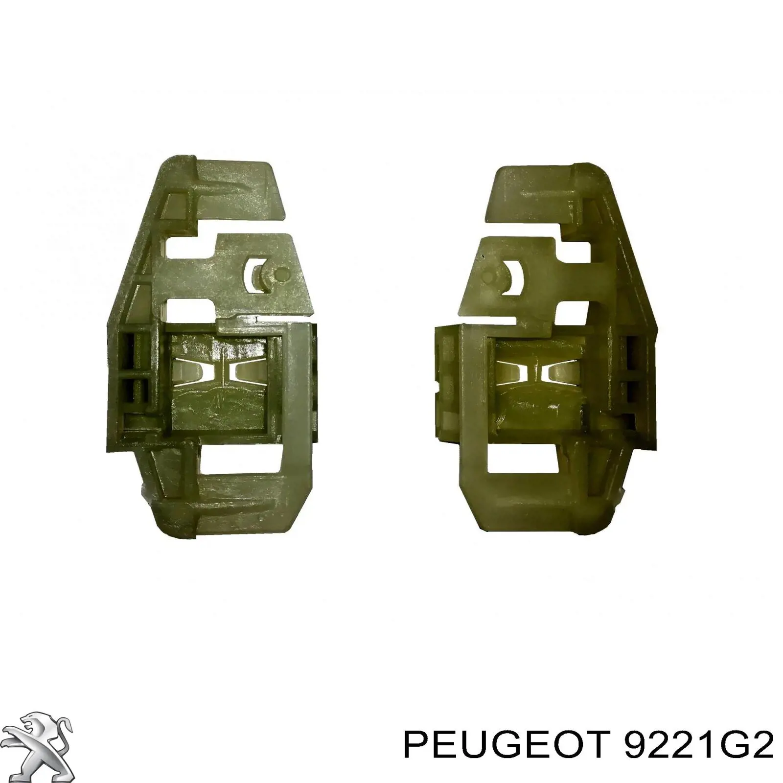 Do koszyka 9221G2 Peugeot/Citroen Mechanizm podnoszenia szyby drzwi przednich lewych