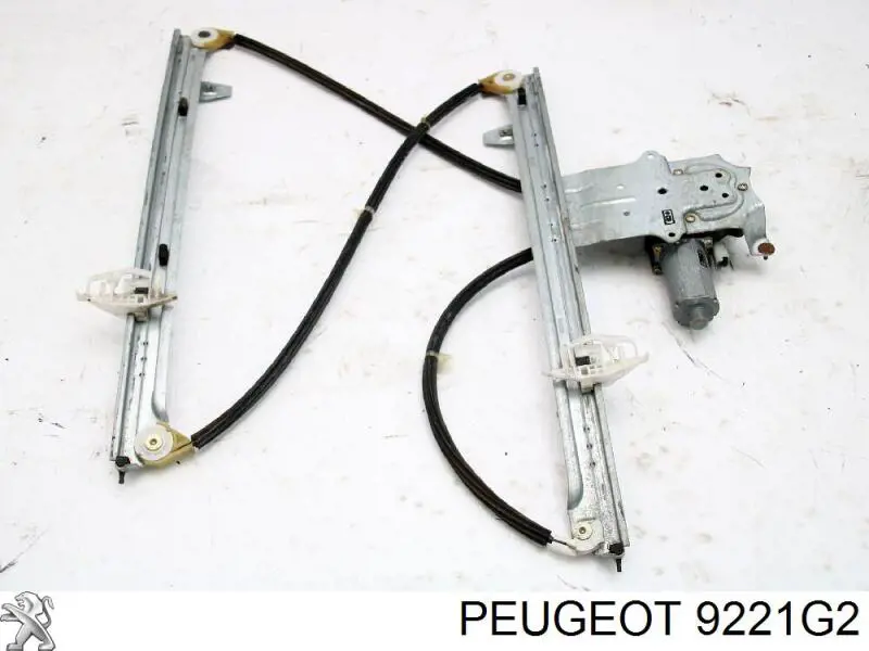 9221G2 Peugeot/Citroen Mechanizm podnoszenia szyby drzwi przednich lewych