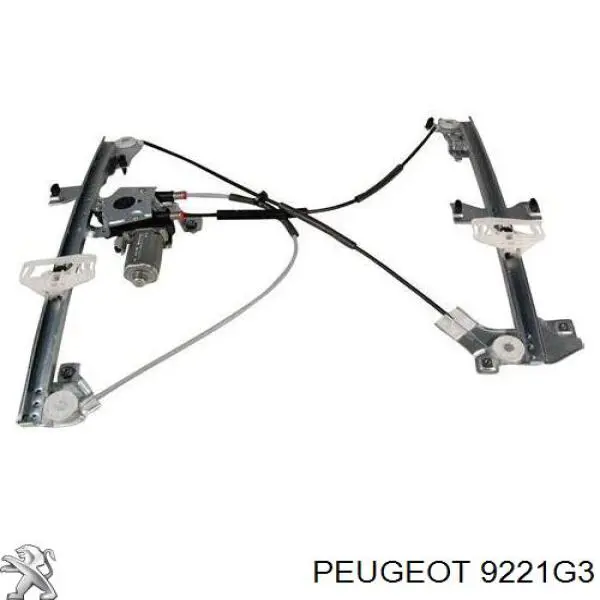 Mechanizm podnoszenia szyby drzwi przednich lewych Peugeot/Citroen 9221G3 cena, od 88,56 USD