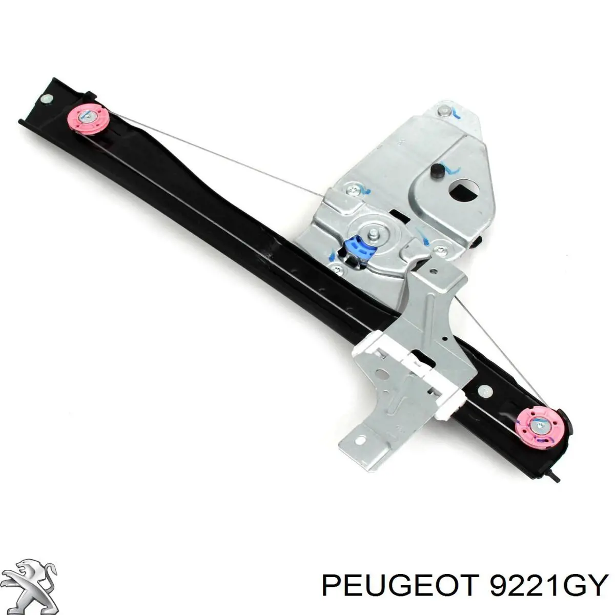 9221GY Peugeot/Citroen Mechanizm podnoszenia szyby drzwi przednich lewych