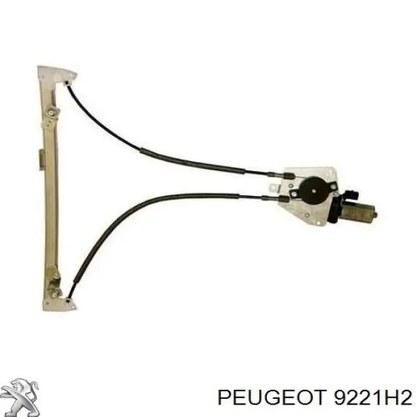 9221H2 Peugeot/Citroen Mechanizm podnoszenia szyby drzwi przednich lewych