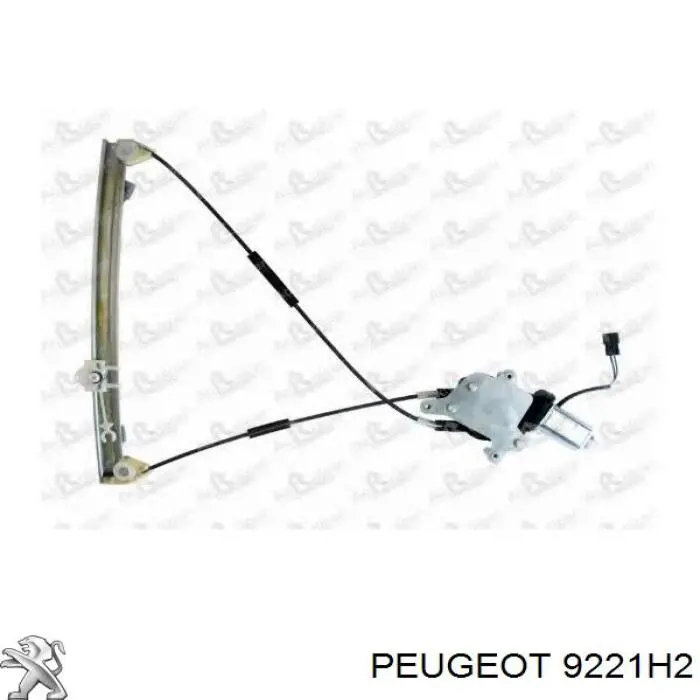 Mechanizm podnoszenia szyby drzwi przednich lewych Peugeot/Citroen 9221H2 cena, od 74,91 USD