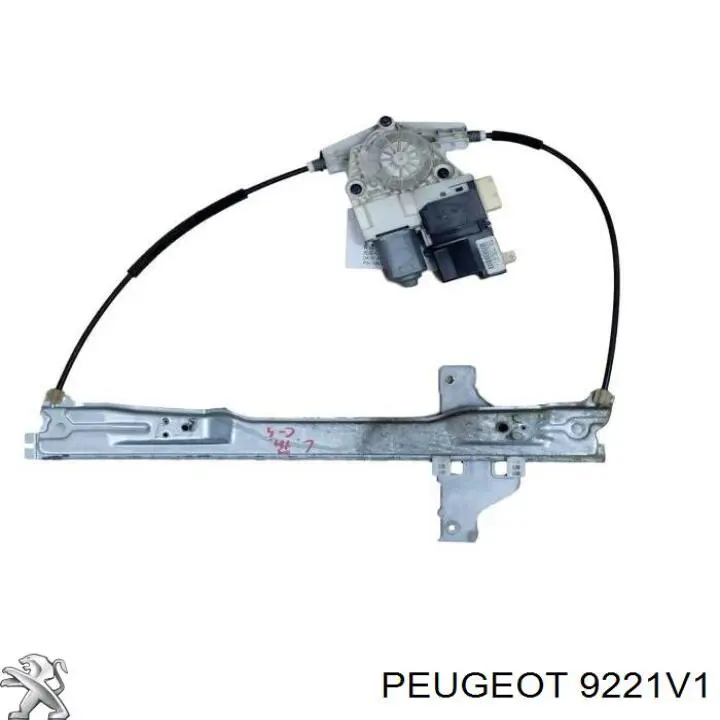 Mechanizm podnoszenia szyby drzwi przednich lewych Peugeot/Citroen 9221V1 cena, od 62,99 USD