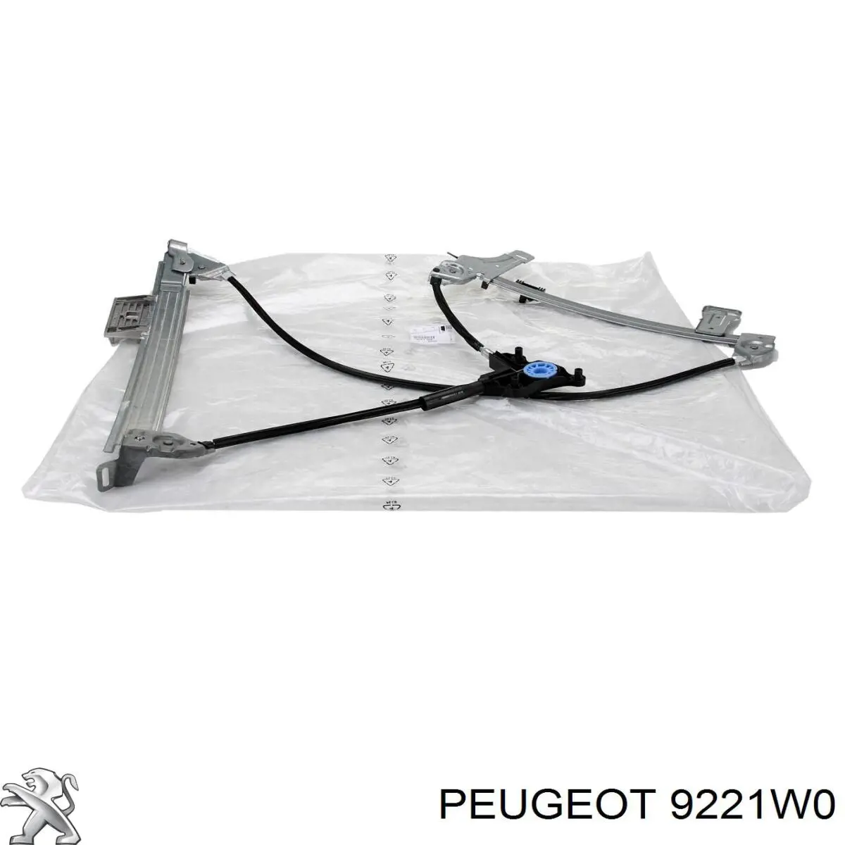 Mechanizm podnoszenia szyby drzwi przednich lewych Peugeot/Citroen 9221W0 cena, od 76,17 USD