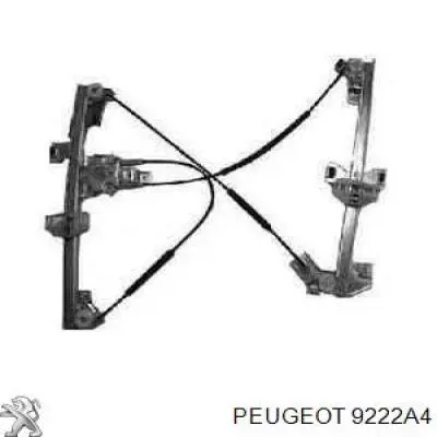 Mechanizm podnoszenia szyby drzwi przednich prawych Peugeot/Citroen 9222A4 cena, od 54,48 USD