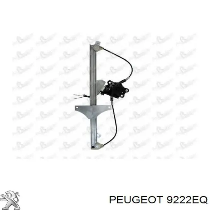 Mechanizm podnoszenia szyby drzwi przednich prawych Peugeot/Citroen 9222EQ cena, od 56,18 USD