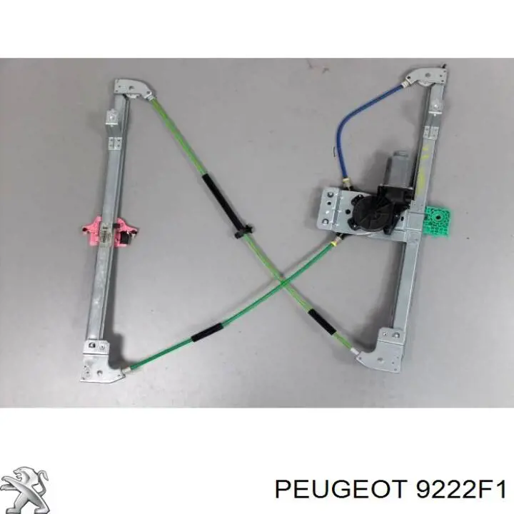Mechanizm podnoszenia szyby drzwi przednich prawych Peugeot/Citroen 9222F1 cena, od 45,97 USD