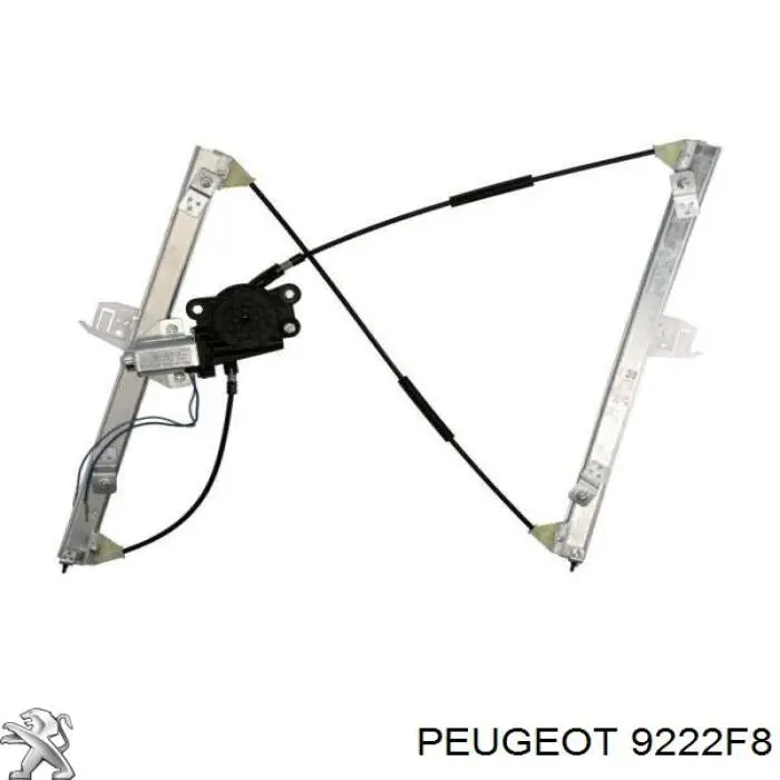 Mechanizm podnoszenia szyby drzwi przednich prawych Peugeot/Citroen 9222F8 cena, od 57,89 USD