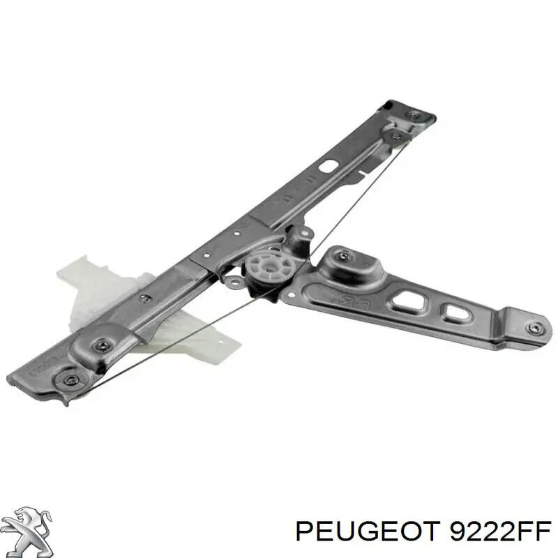 Mechanizm podnoszenia szyby drzwi przednich prawych Peugeot/Citroen 9222FF cena, od 68,10 USD