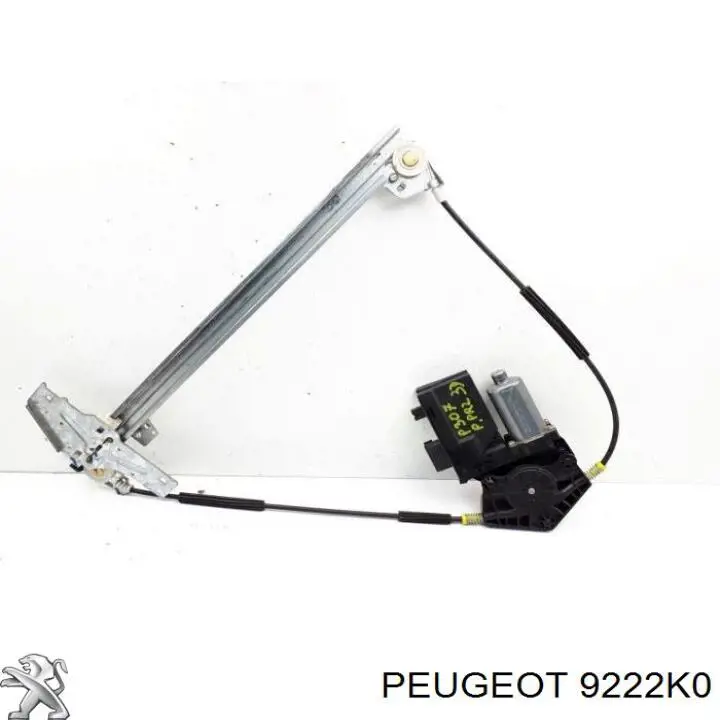 Do koszyka 9637139380 Peugeot/Citroen Mechanizm podnoszenia szyby drzwi przednich prawych
