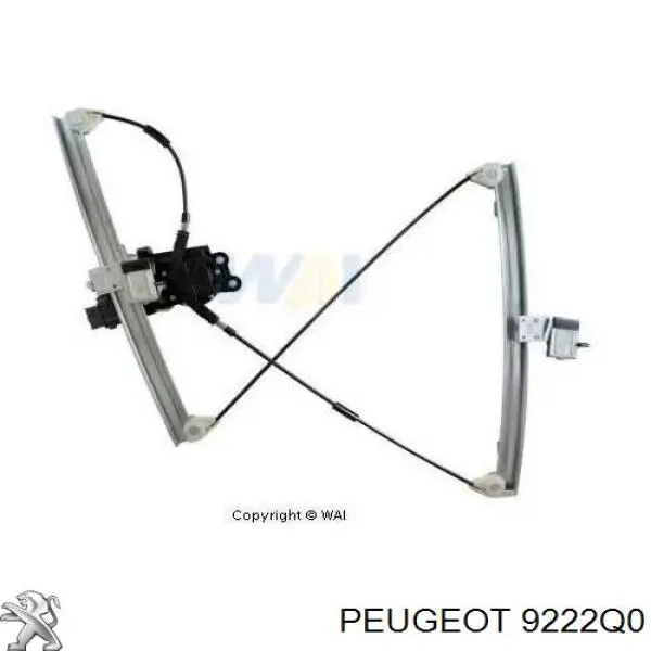 Mechanizm podnoszenia szyby drzwi przednich prawych VALEO 852567 cena, od 86,83 USD