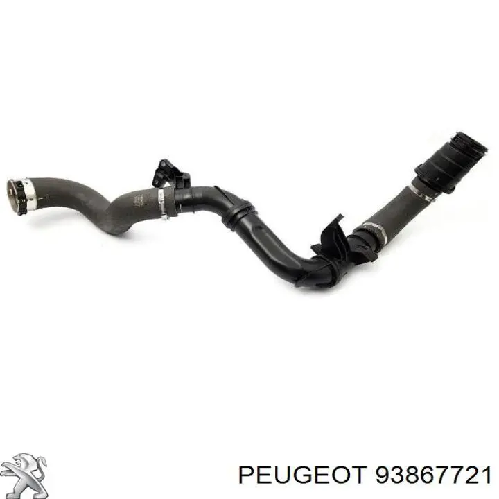 93867721 Renault (RVI) Przewód (króciec) intercoolera