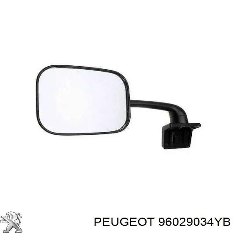 96029034YB Peugeot/Citroen Lusterko wszteczne