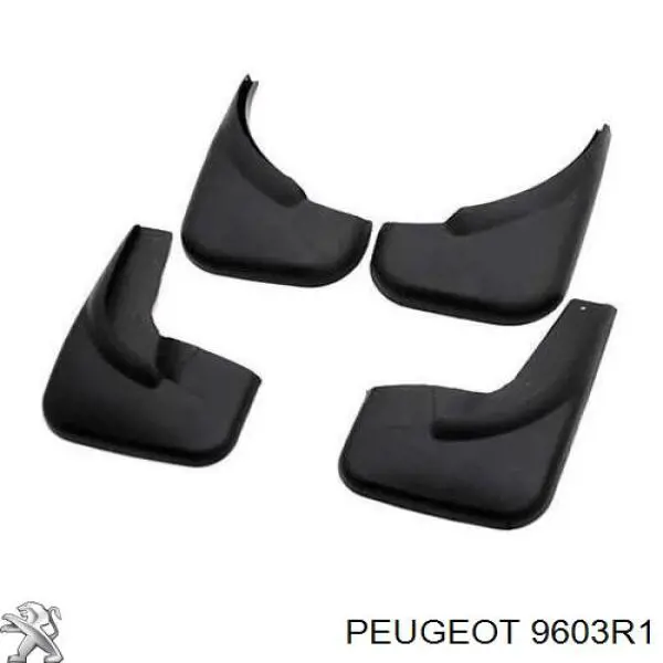 Chlapacze tylne, komplet Peugeot 4007 SUV (VU, VV) (2007 - 2013) cena, od 28,81 USD