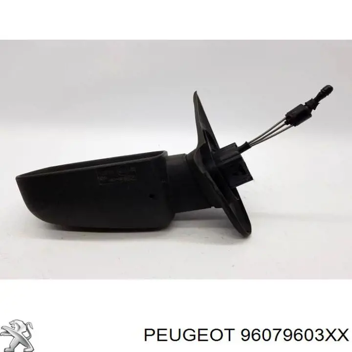 Do koszyka 96079603XX Peugeot/Citroen Lusterko wsteczne lewe