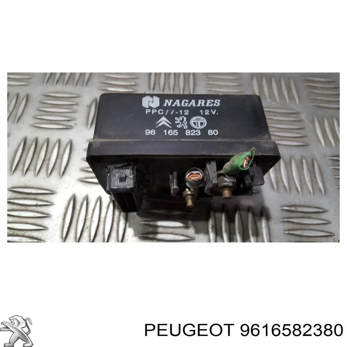 9616582380 Peugeot/Citroen Przekaźnik świec żarowych
