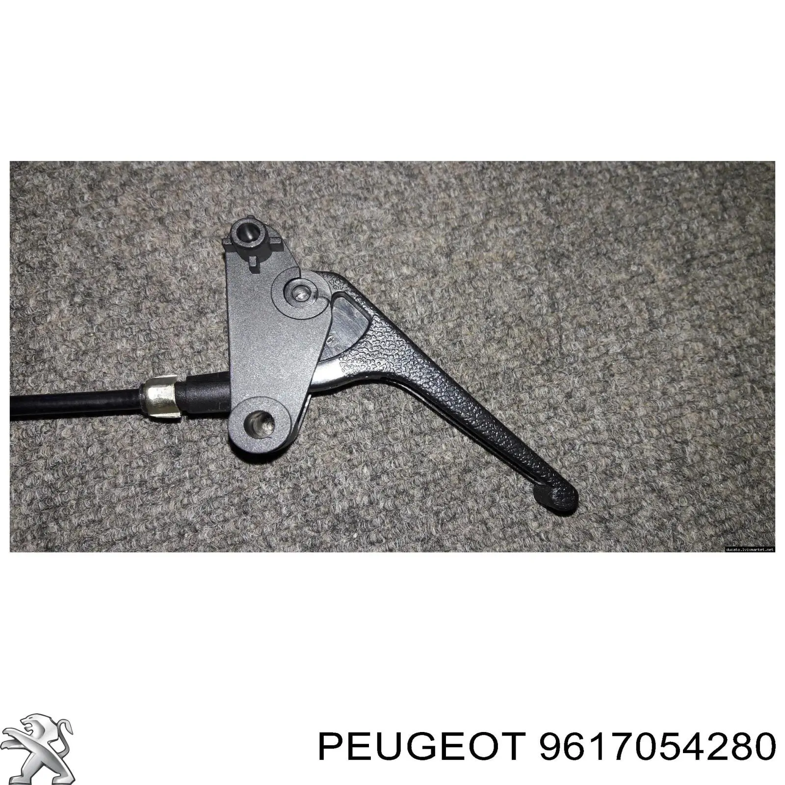 9617054280 Peugeot/Citroen linka otwierania maski