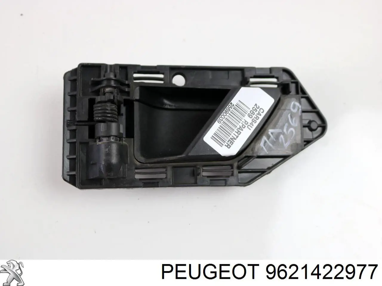 9621422977 Peugeot/Citroen Klamka drzwi przednich wewnętrzna lewa