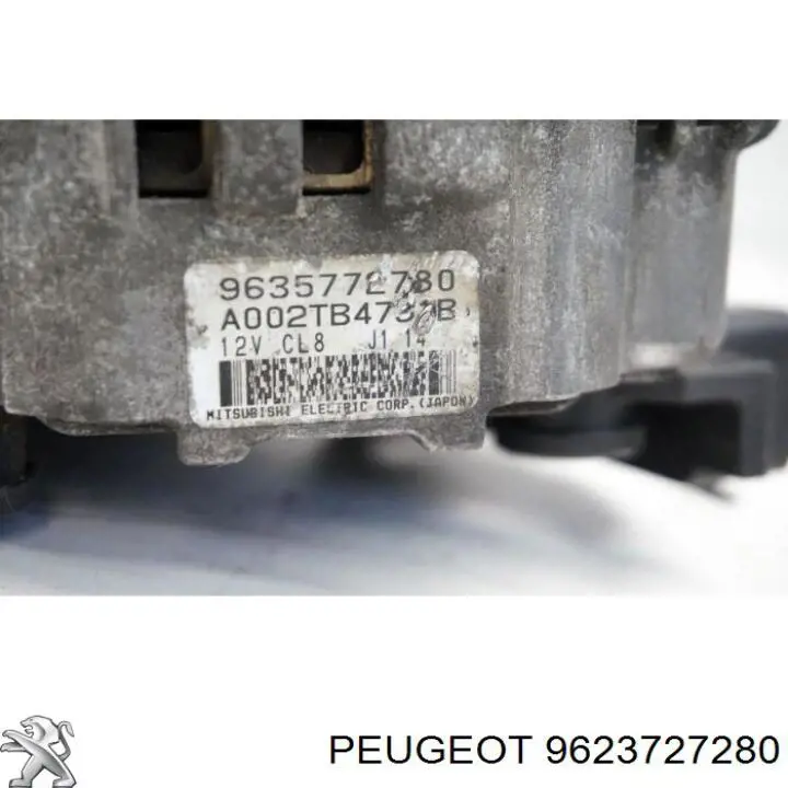 9623727280 Peugeot/Citroen Alternator