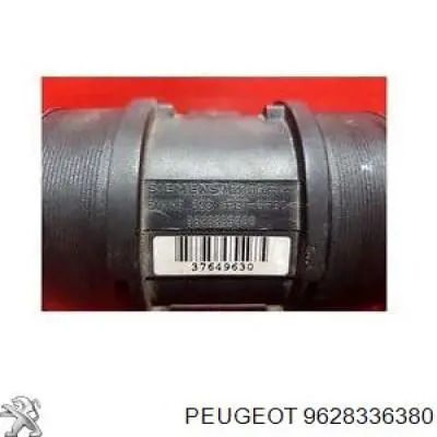 Czujnik przepływu powietrza, przepływomierz powietrza M.A.F. Peugeot/Citroen 9628336380 cena, od 42,66 USD