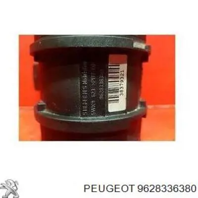 Do koszyka 9628336380 Peugeot/Citroen Czujnik przepływu powietrza, przepływomierz powietrza M.A.F.