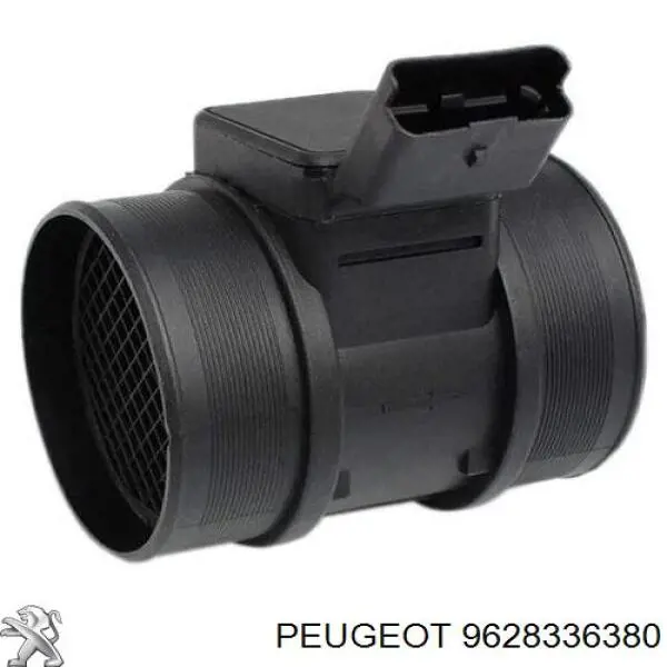 9628336380 Peugeot/Citroen Czujnik przepływu powietrza, przepływomierz powietrza M.A.F.