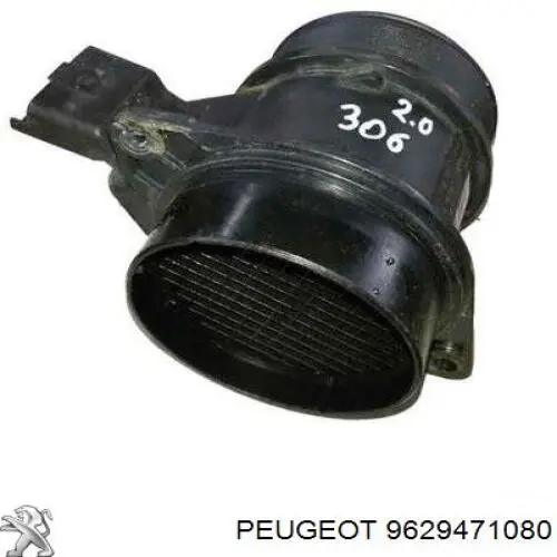Czujnik przepływu powietrza, przepływomierz powietrza M.A.F. Peugeot/Citroen 9629471080