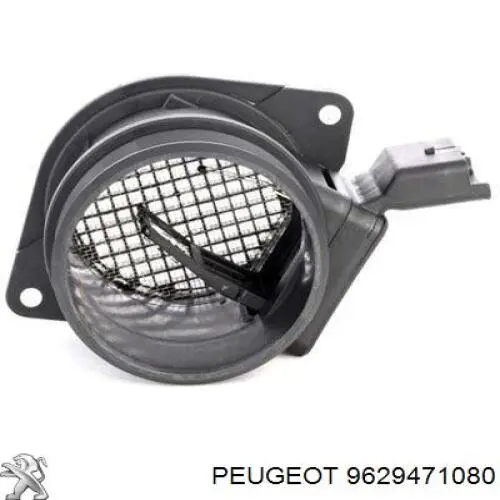 Do koszyka 9629471080 Peugeot/Citroen Czujnik przepływu powietrza, przepływomierz powietrza M.A.F.