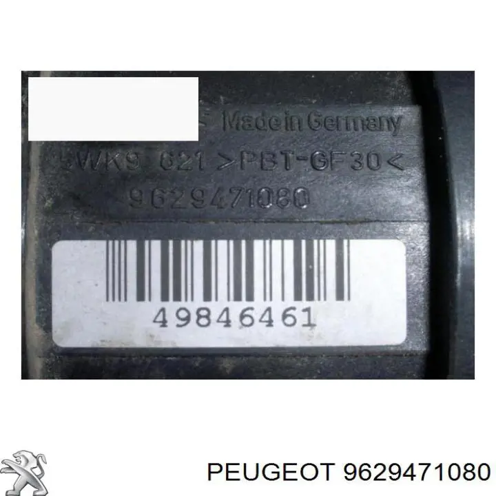Czujnik przepływu powietrza, przepływomierz powietrza M.A.F. Peugeot/Citroen 9629471080 cena, od 42,61 USD