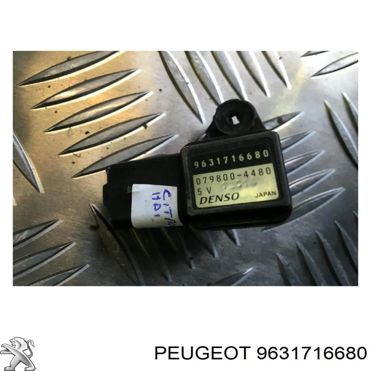 Czujnik ciśnienia w kolektorze ssącym, MAP 9631716680 Peugeot/Citroen