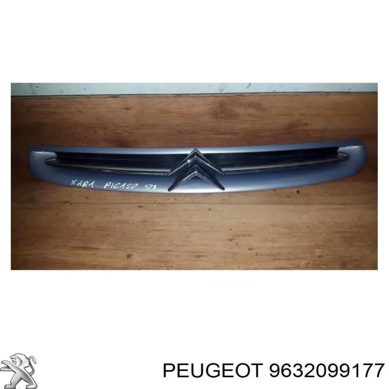Atrapa chłodnicy Peugeot/Citroen 9632099177 cena, od 56,18 USD