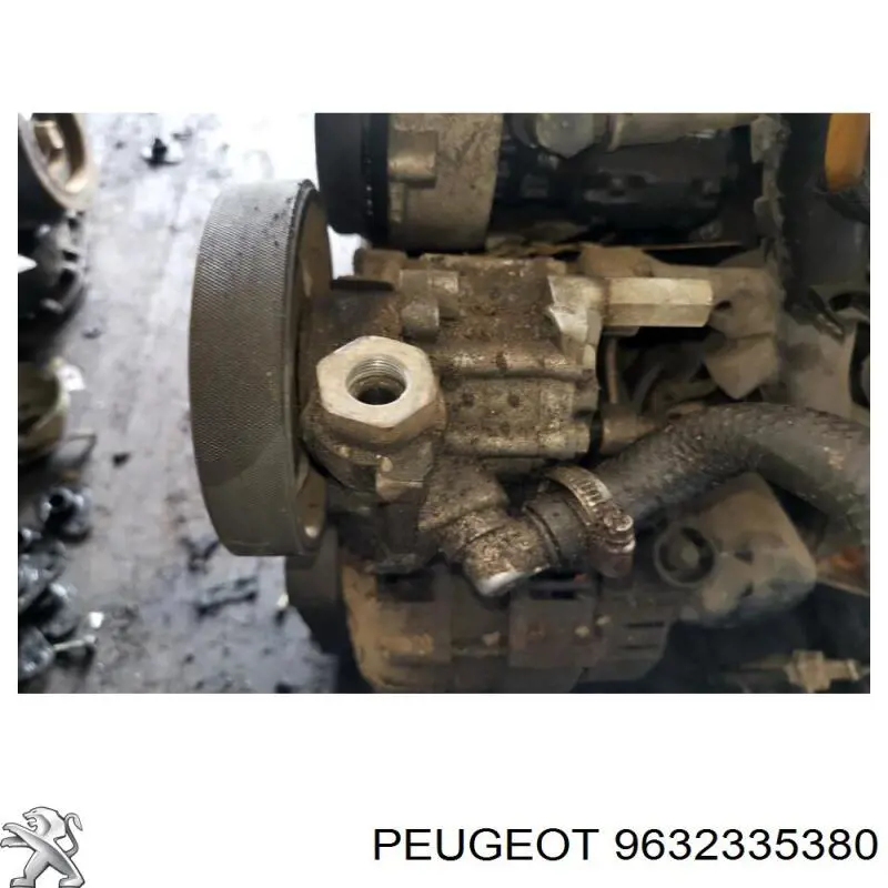 Do koszyka 9632335380 Peugeot/Citroen Pompa wspomagania hydraulicznego kierownicy