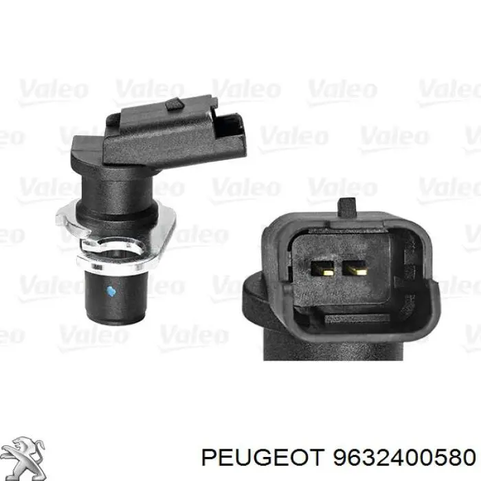 Czujnik położenia wału korbowego Peugeot/Citroen 9632400580 cena, od 21,29 USD