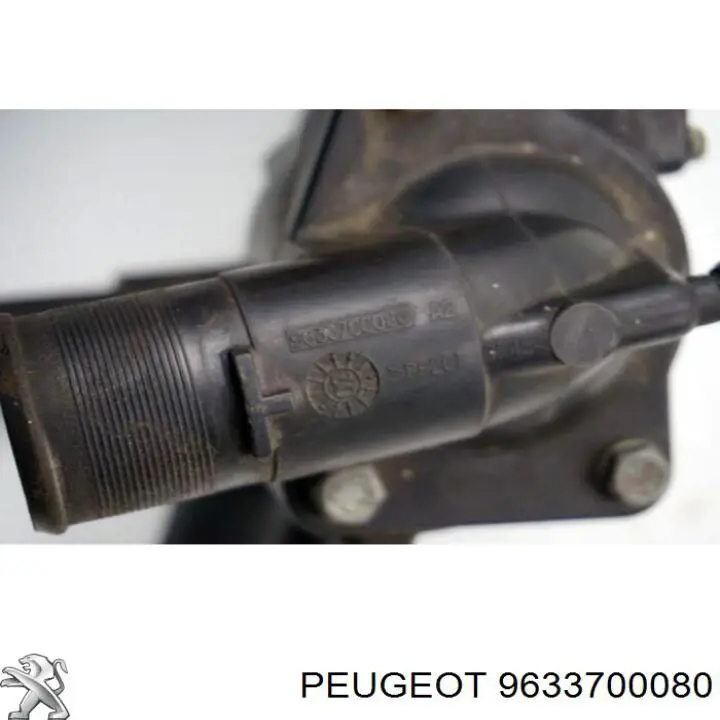 Do koszyka 9633700080 Peugeot/Citroen Pokrywa termostatu