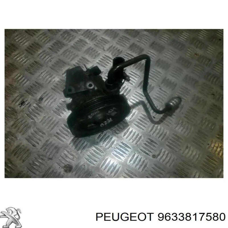 9633817580 Peugeot/Citroen Pompa wspomagania hydraulicznego kierownicy